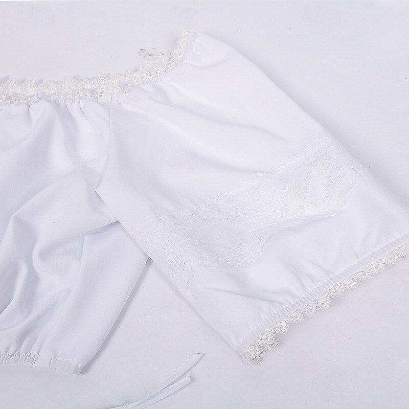 Rochie de dirndl cu flori pentru femei cu șorț roz și bluză pentru festivalul de bere Oktoberfest Wiesn 2025 - $59.99 –P12