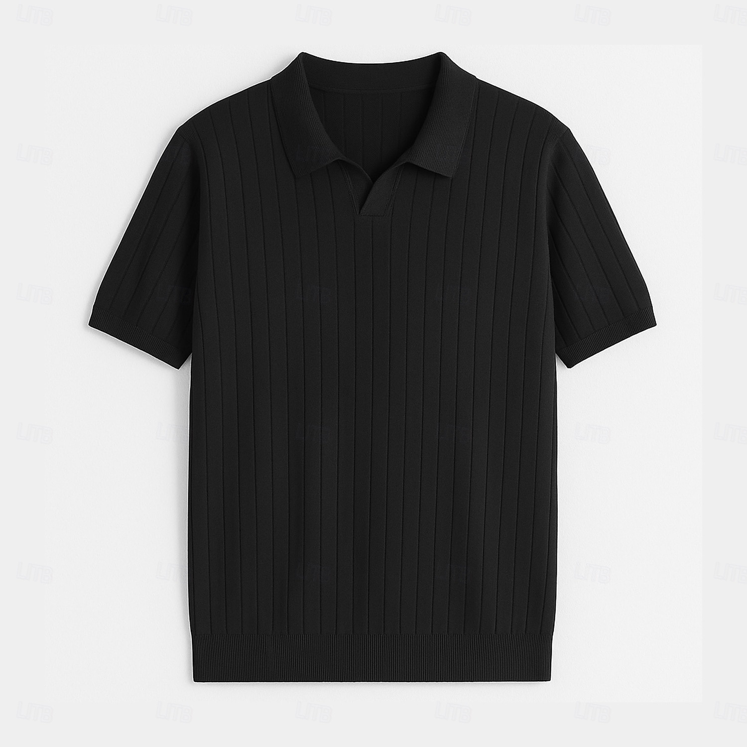 Per uomo Polo Maglione polo lavorato a maglia Affari Casuale Scollo a V Manica Corta Formale Tinta unica Novità Estate Tutte le stagioni Blu chiaro Cachi chiaro Nero Bianco Verde militare Caffè Polo del 2025 a $27.99 –P21