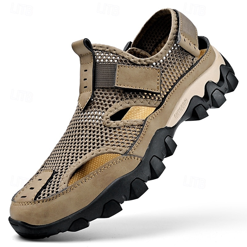 Men's Sporty Outdoor Slip-On Shoes with Ventilated Upper and Anti-Slip Sole - Ideal for Summer, Beach and Water Sports 2025 - $46.99 –P3