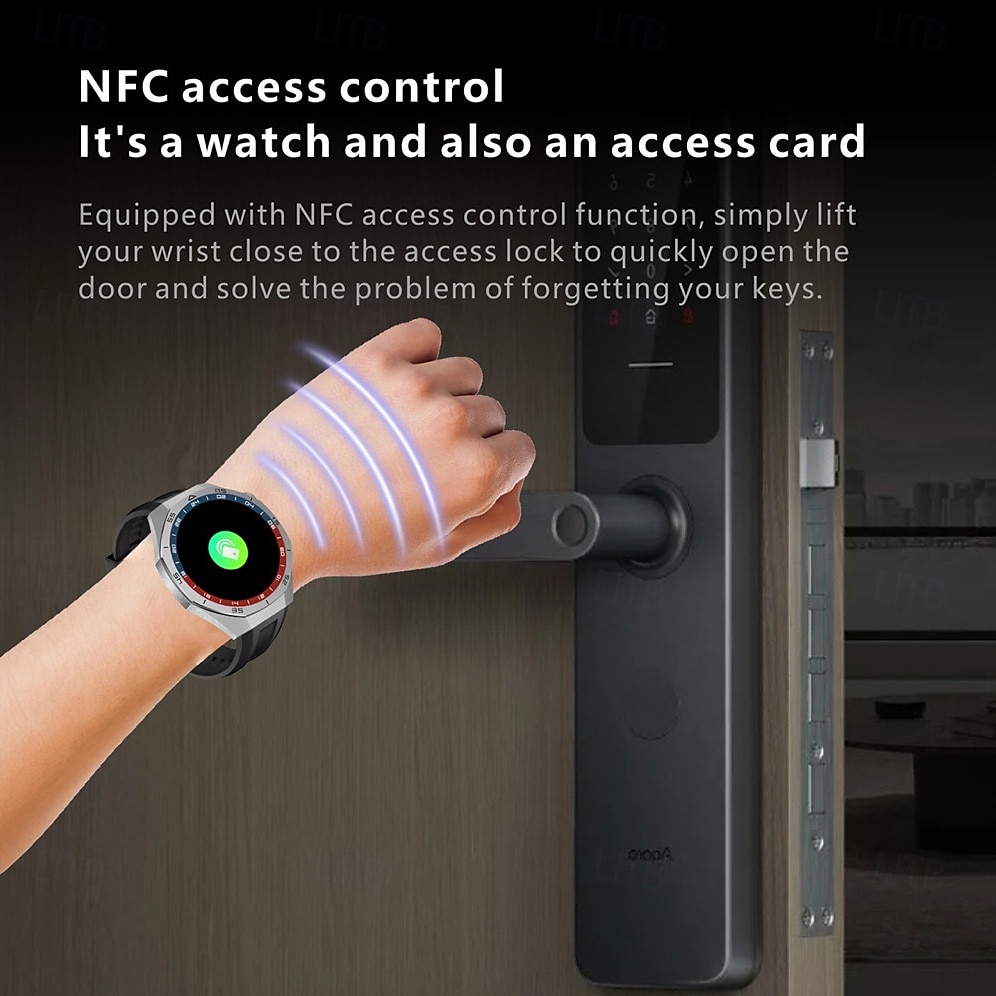 S6Pro Smart Watch 1.62" Bluetooth Fitness Tracker for Men with Compass, Step Counter, Call & Message Reminder, Sleep Monitor, Voice Assistant, IPX Waterproof, Compatible with Android iOS 2025 - $59.99 –P8