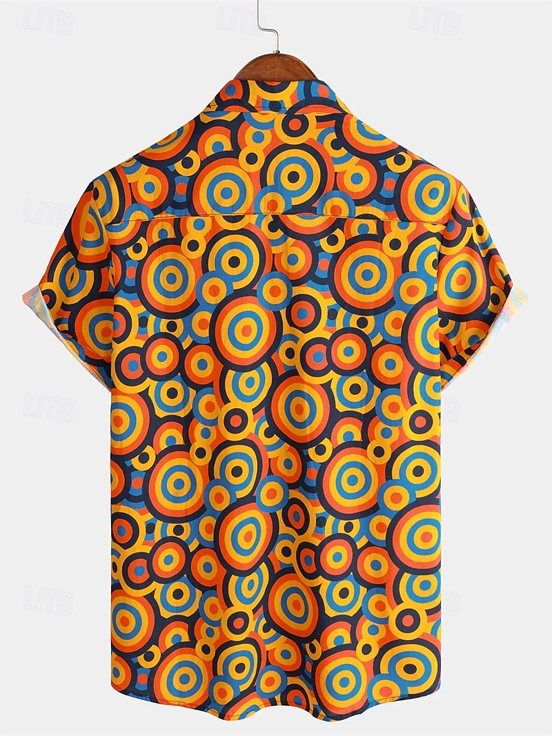 psychedelic dress shirts Psychedelic Symphony Floral Print Shirt