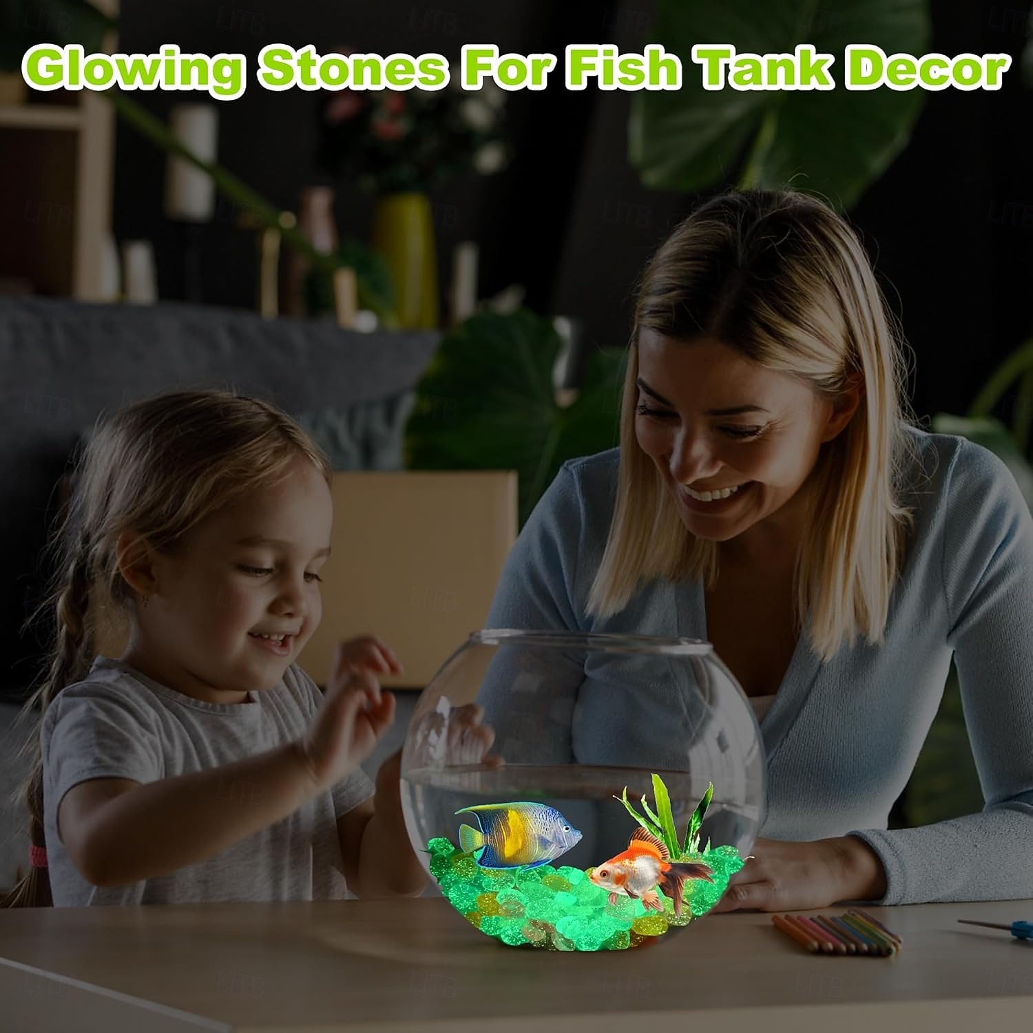 100 kpl pimeässä hohtavia kiviä, hohtavia puutarhakiviä, kimaltelevia valokiviä, hohtavia kiviä puutarhaan, ulkotiloihin, hohtavia kiviä nurmikolle, patiolle, kävelytielle, ajotielle 2026 - $9.99 –P1