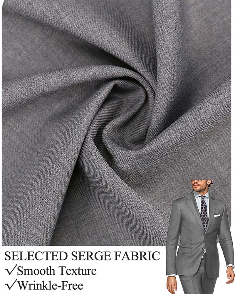 Hombre Trajes chaqueta Negocio Fiesta de Cóctel Fiesta de Boda Moda Casual Primavera Otoño Poliéster Color sólido Botones Bolsillo Cómodo Botonadura Simple Chaqueta de sport Negro Blanco Gris 2025 - $98.99 –P4