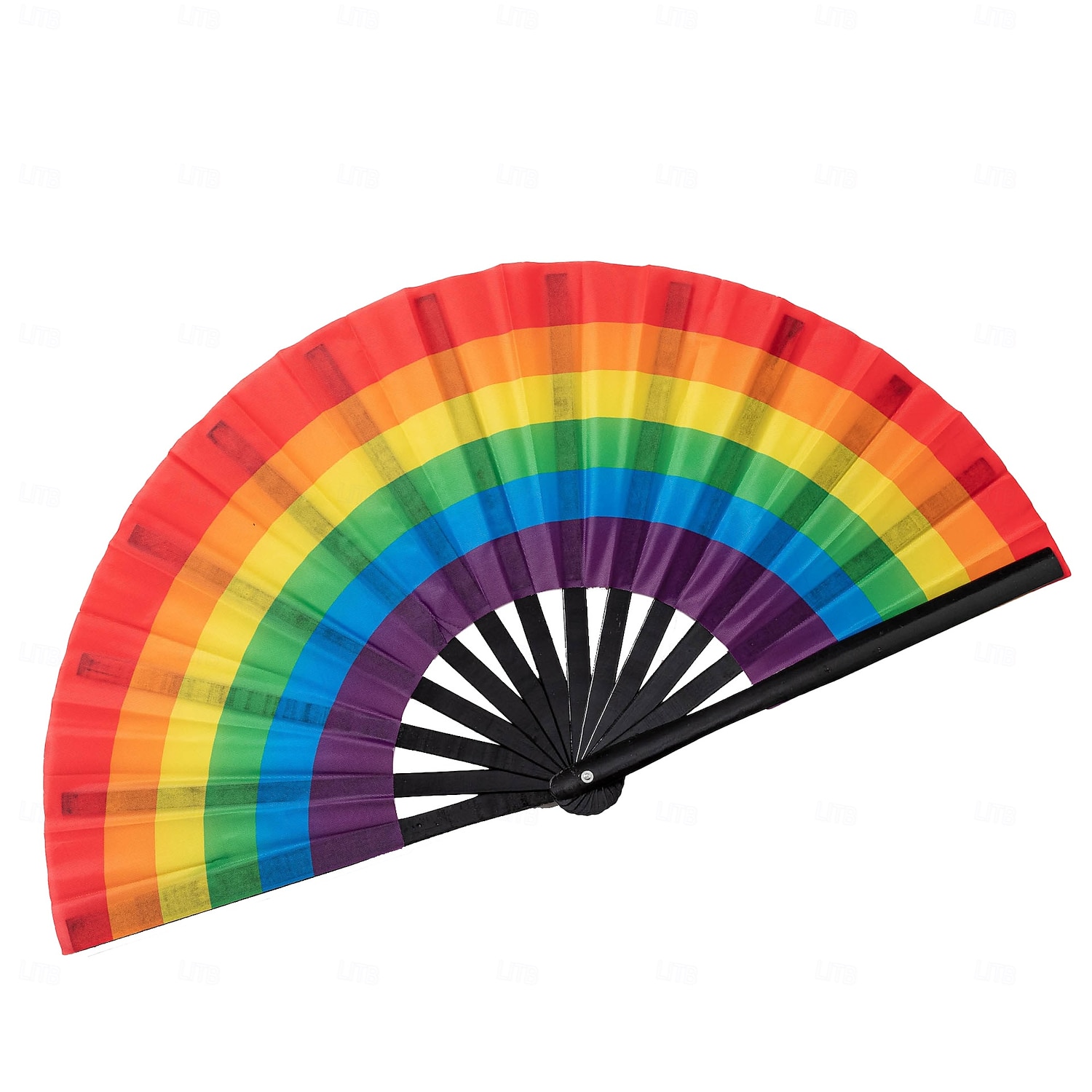 składany wachlarz z butami na ziemi holograficzny składany wachlarz ręczny, wachlarz do tańca tęczowego, artykuły na imprezy lgbtq, składany wachlarz poppingowy love is love w kolorach laserowych 2025 - $12.99 –P6