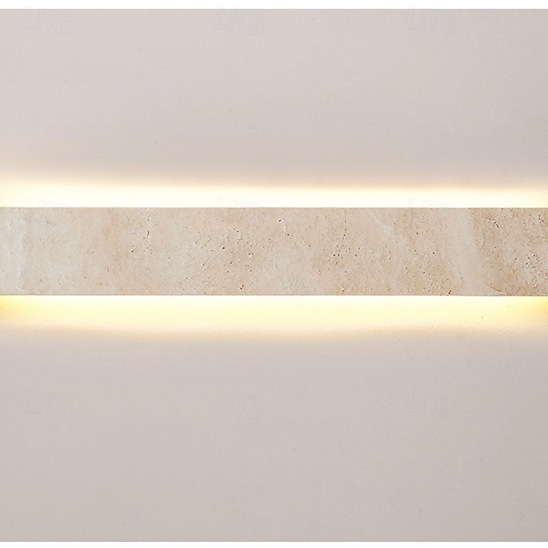 Applique da parete a LED in pietra Wabi-Sabi, luce d'atmosfera a LED, lampada da scala, cortile, balcone retrò, bagno, 110-240 V del 2025 a $346.79 –P2