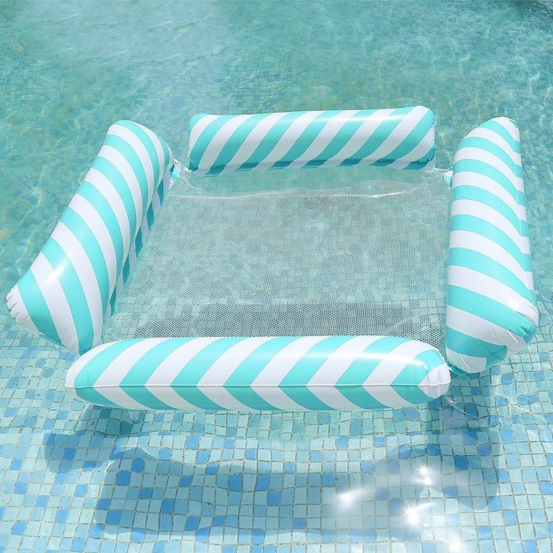 1 Pack Hammock Pool Floats Adults Multi-Purpose Inflatable Pool Floats PVC Water Hammock Lounge Floaties 2025 - $33.99 –P12