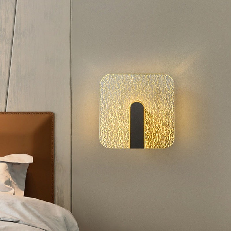 LED nástěnné světlo akrylové nástěnné lampy 1 ks nástěnné svítidla vnitřní nástěnná světla obývací pokoj ložnice obývací pokoj 2025 - $79.99 –P2
