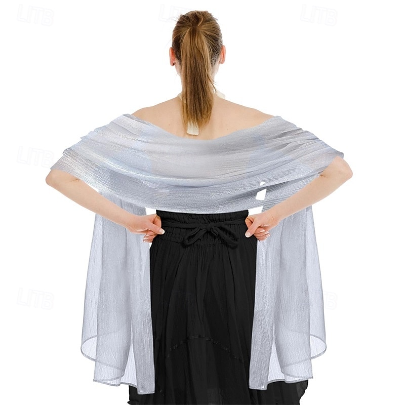 Dámské bolerko Elegantní dámy Bez rukávů Polyester Svatební Bolerka S Čistá Barva Pro Formální Léto 2025 - $45.99 –P1