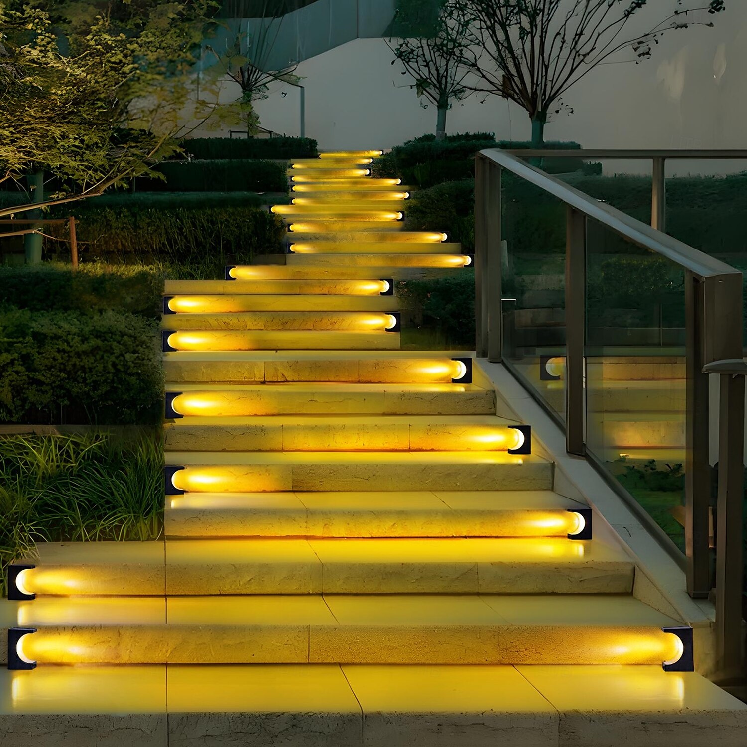 4 stuks buitenzonnestapverlichting voor binnentuin, sfeerverlichting voor op het terras, waterdichte verlichting voor tuinpaden en decoratie 2025 - $32.99 –P2