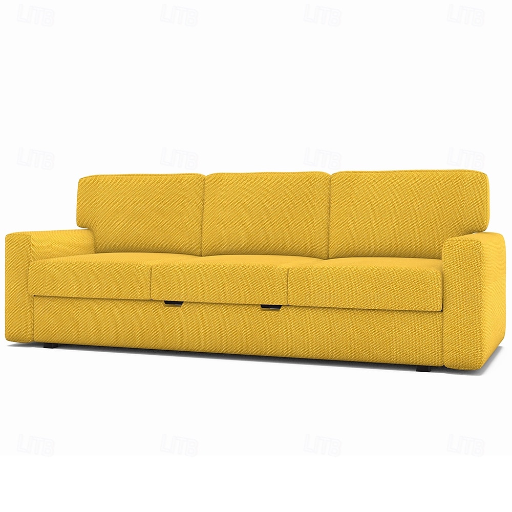 Sofabezug passend für Bårslöv-Sofa, einfarbig, gesteppte Polyester-Schonbezüge 2025 - $165.99 –P11
