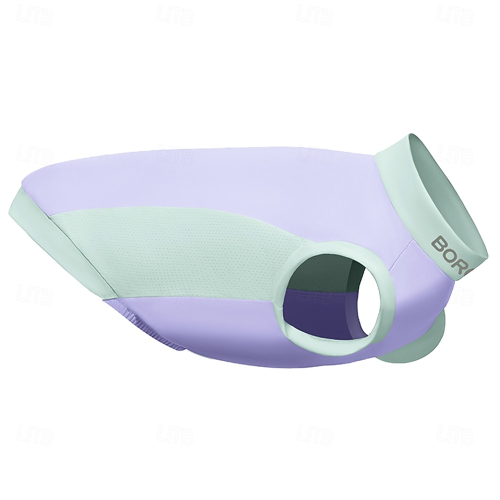 T-shirts pour chiens à séchage rapide, doux et extensibles, avec étiquette réfléchissante, débardeur sans manches, gilet de protection solaire, vêtements pour chiens de petite taille et de taille de 2026 ? $22.99 –P5