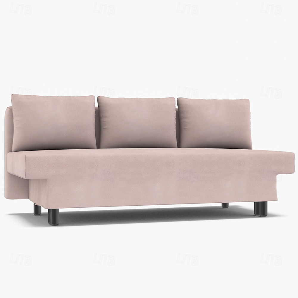 Sofa Cover Suitable For ÄLVDALEN Sofa Solid Color Quilted Velvet Slipcovers 2025 - $165.99 –P10