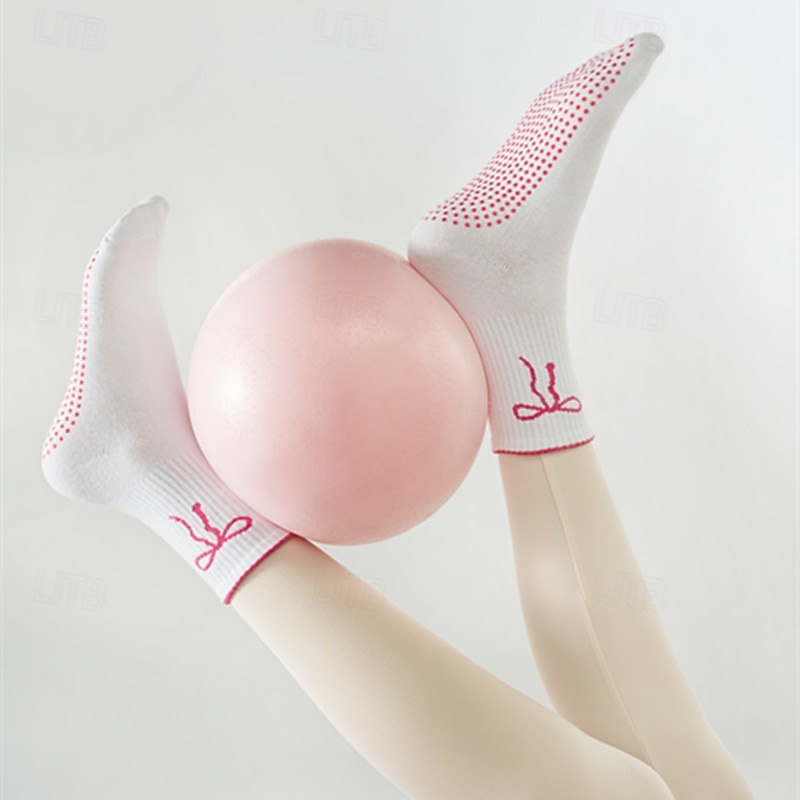 3 paria pitäviä pilates-sukkia naisille, liukumattomat jooga-urheilusukat, pitkät puuvillaiset liukumattomat sukat silikonipisteillä, hengittävät hiljaiset barre-sukat sisätiloissa käytettäväksi 2026 - $12.49 –P7