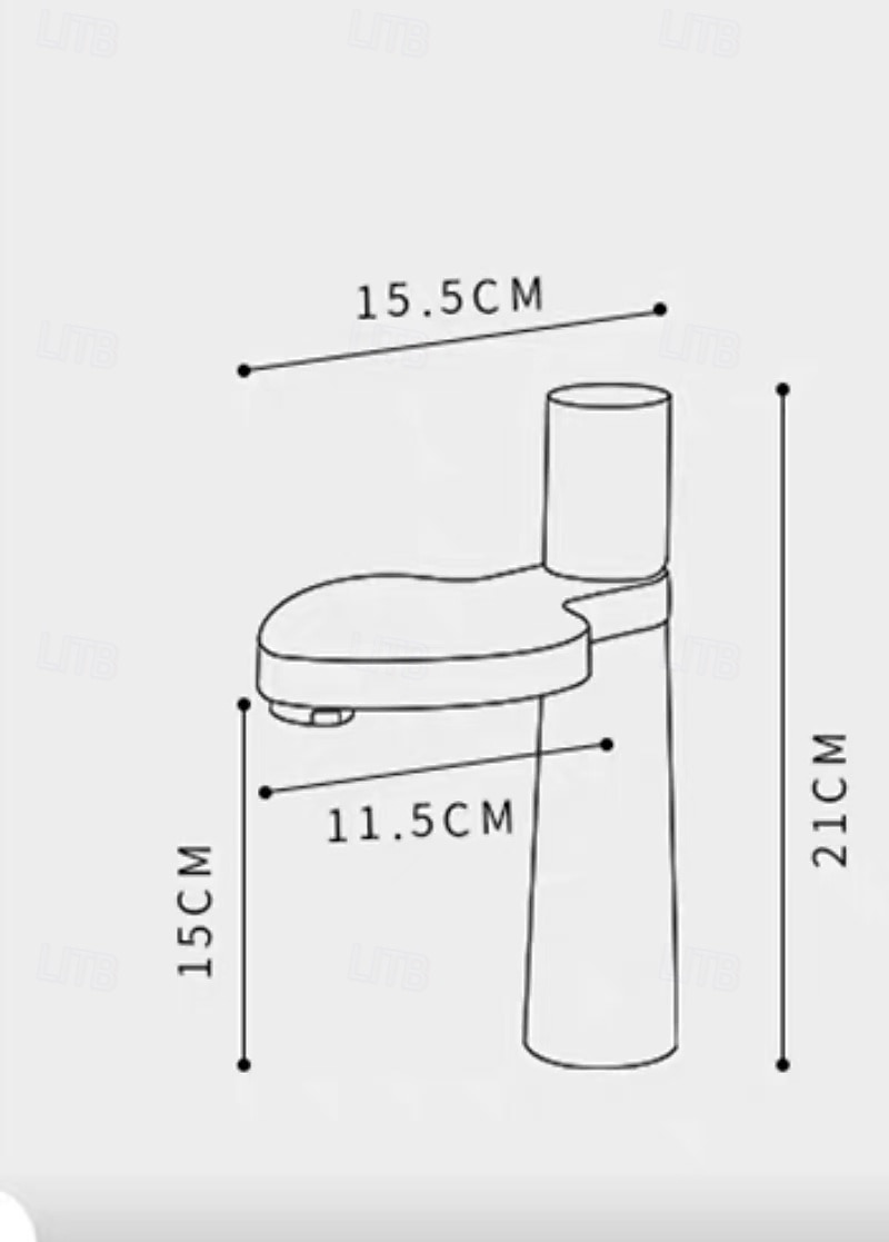 Robinet de lavabo - Cascade Électroplaqué Ensemble central Poignée unique à un trouBath Taps de 2025 ? $133.23 –P1