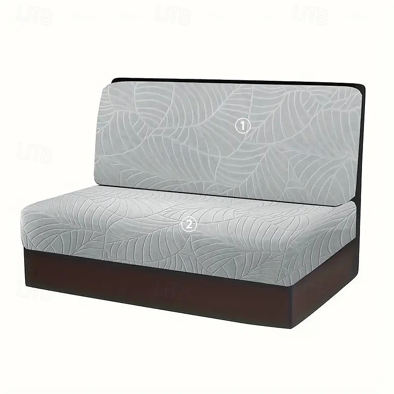Copridivano impermeabile per dinette camper in jacquard a foglie, per esterni, antiscivolo, elasticizzato, per sedili auto e protezione di mobili. del 2025 a $22.99 –P5