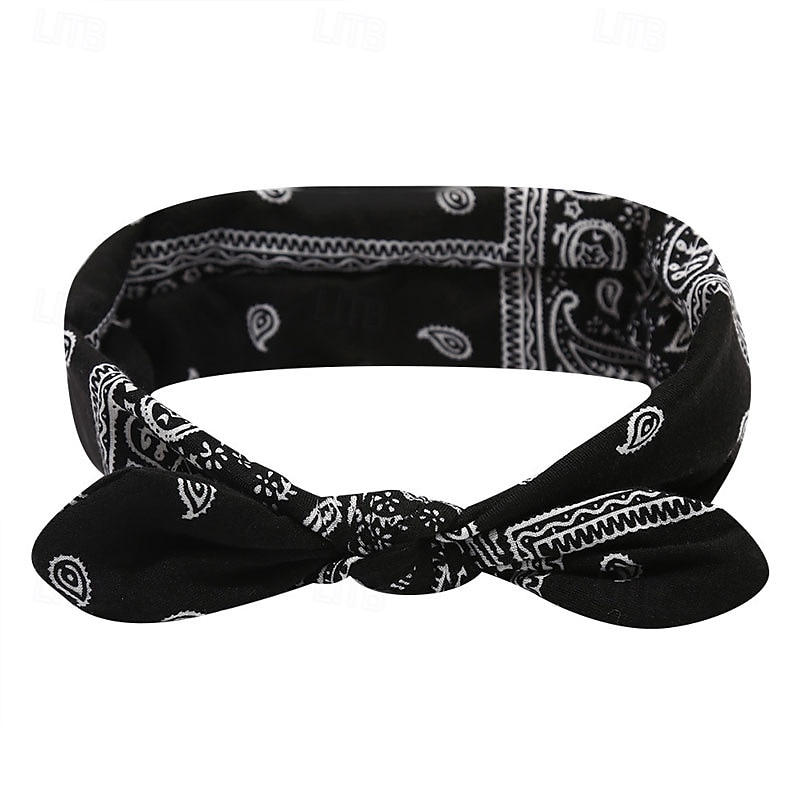 Fasce per capelli con fiocco per donne e ragazze, fasce larghe per capelli da donna, fasce per capelli elastiche morbide e antiscivolo, bandane turbanti da palestra, fasce per capelli, accessori per del 2025 a $3.99 –P14