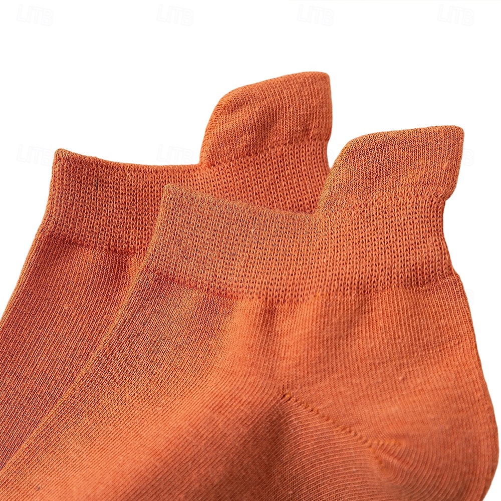 Мужчины 1 пара Носки Носки-невидимки и сверхтонкие носки Черный Белый Цвет Сплошной цвет Полотняное плетение Школа Официальные на открытом воздухе Тонкая ткань Лето Весна Осень 2026 - $3.99 –P7