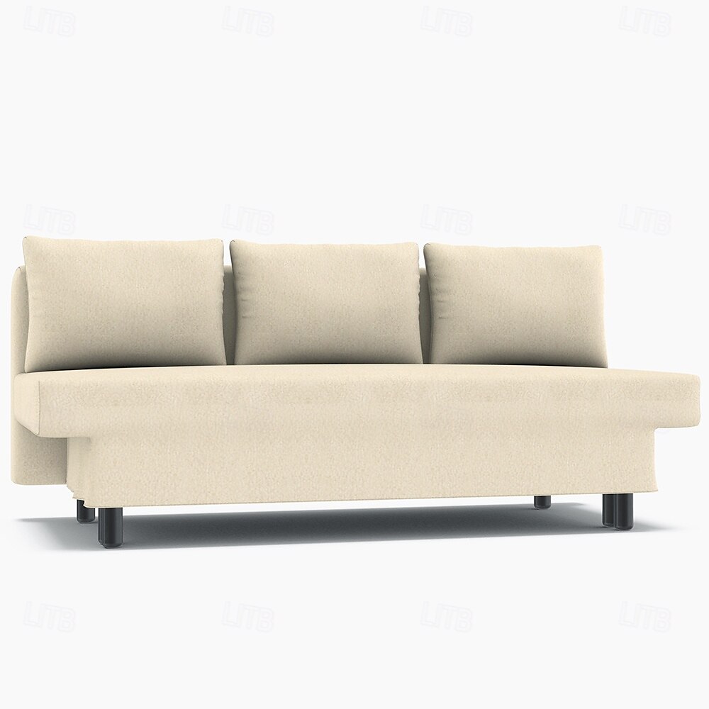 Sofabezug passend für Älvdalen-Sofa, einfarbig, gesteppte Polyester-Schonbezüge 2025 - $226.49 –P4