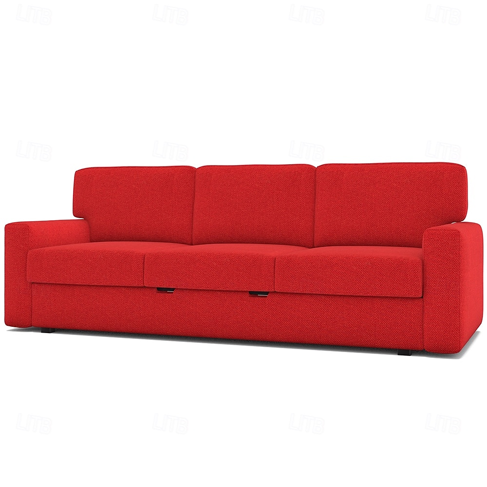 Sofabezug passend für Bårslöv-Sofa, einfarbig, gesteppte Polyester-Schonbezüge 2025 - $165.99 –P8