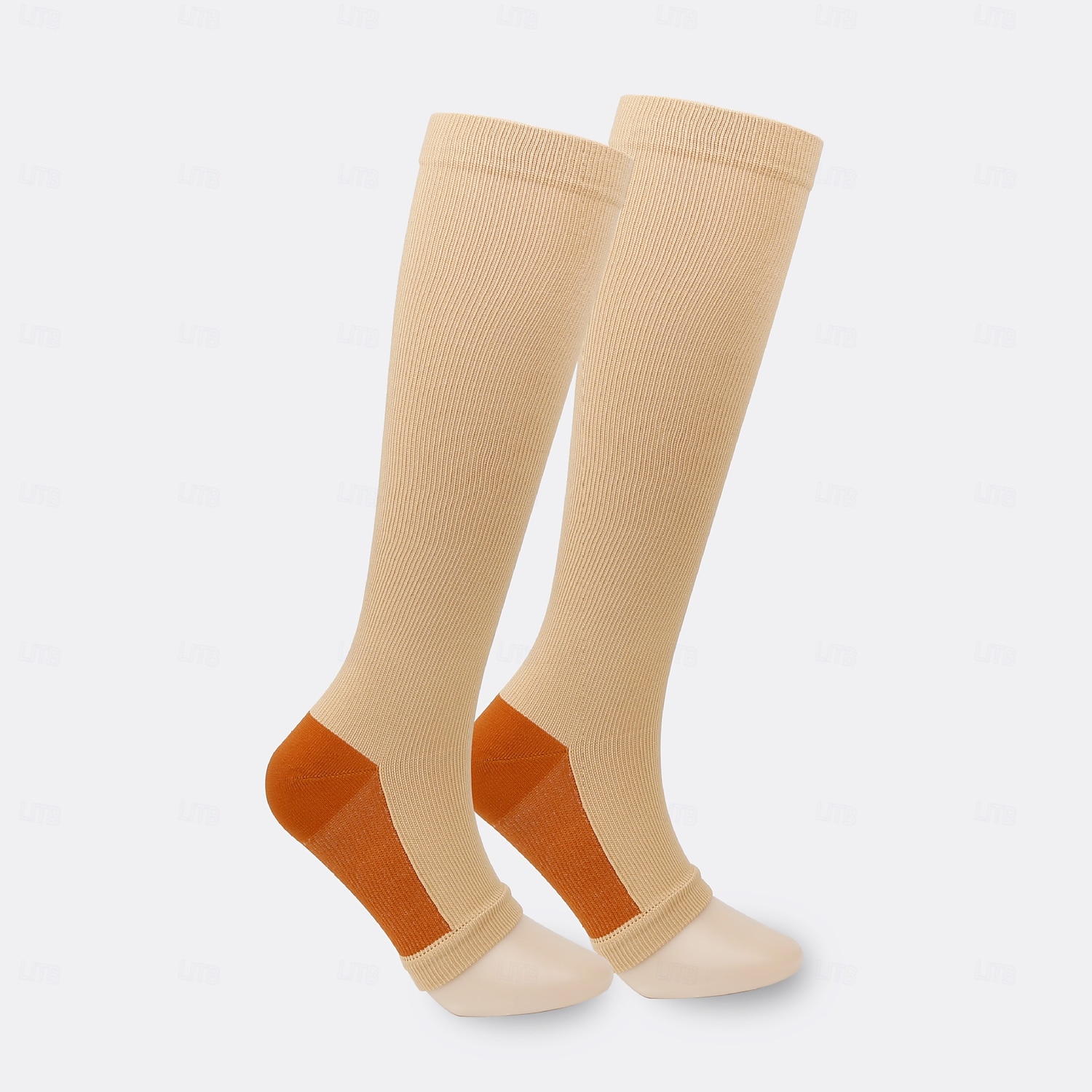 Calcetines de compresión Calcetines Deportivos Calcetines para correr 1 Par Básico Mujer Calcetines de tubo Transpirable Reductor del Sudor Cómodo Antideslizante Entrenamiento de gimnasio Corriendo 2025 - $8.99 –P3
