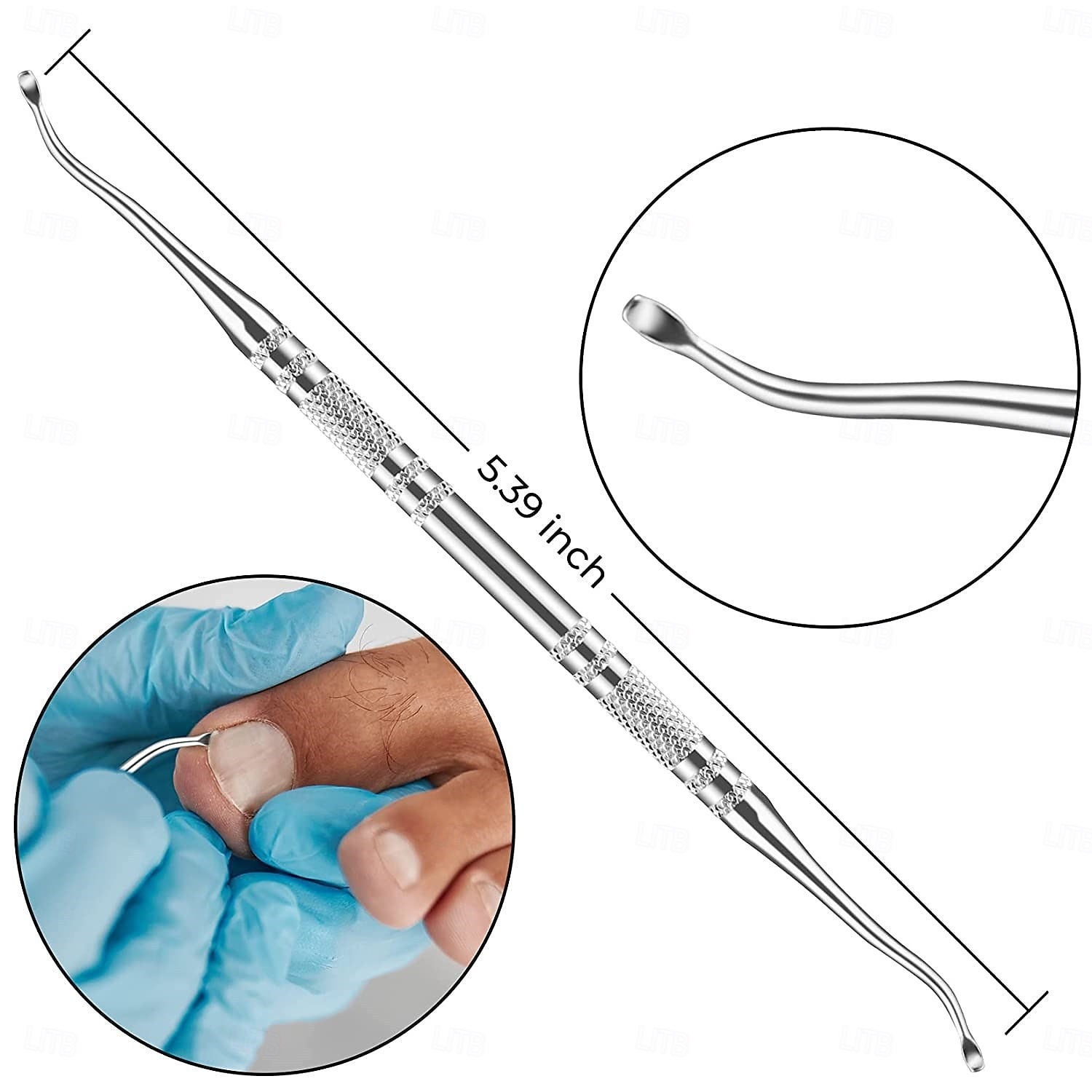7-teiliges Zehennagelknipser-Set für Senioren mit dicken Zehennägeln, robuster Nagelknipser mit langem Griff für Erwachsene, Werkzeugset für eingewachsene Zehennägel, großer Zehennagelschneider aus 2025 - $23.99 –P13