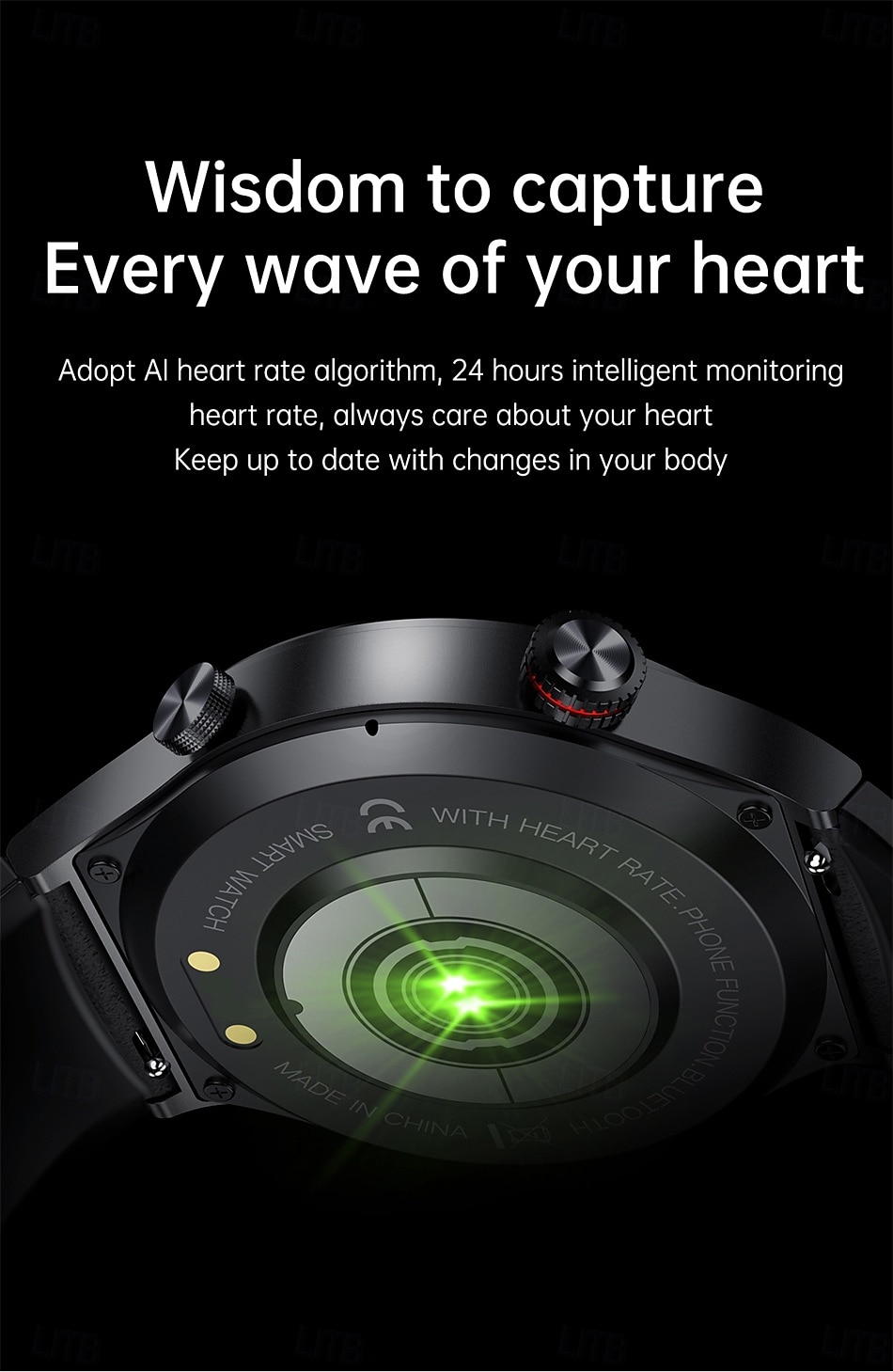 Smart Watch 1.28'' Fitness Tracker Bluetooth Calling Smartwatch with Pedometer Sleep Monitor Waterproof IP67 for Android iOS Men Women 46mm 2025 - $44.99 –P15