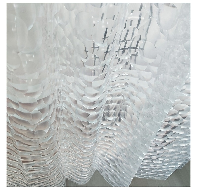 PEVA 8G Duschvorhang-Beschichtung 72x72 Zoll 3D klarer blauer Blasenschwerlast-Wasserschutz Duschvorhang-Beschichtung dicker Kunststoff-Duschvorhang für das Badezimmer 12 Haken 2025 - $12.49 –P1