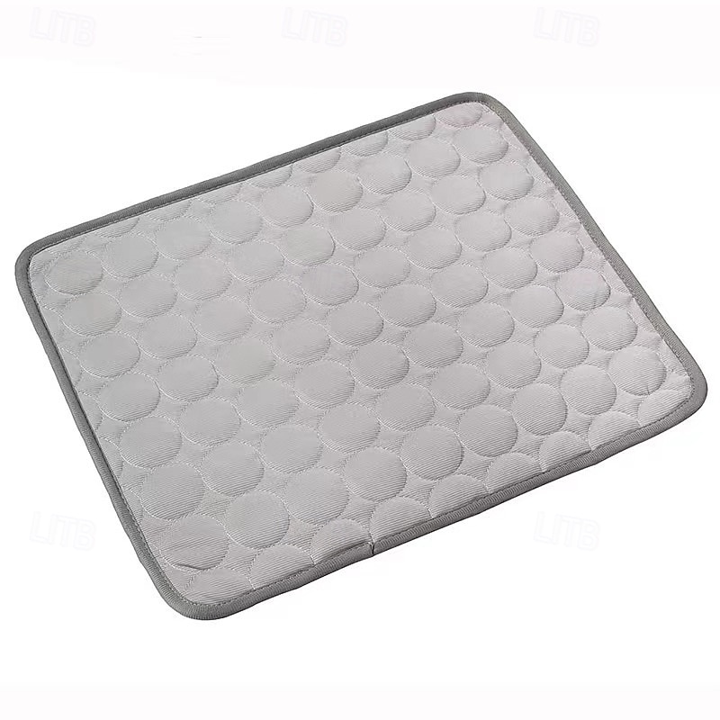 Esterilla refrescante para perros: cama refrescante instantánea para perros &gatos no tóxicos &Alfombrilla antideslizante lavable a máquina para interiores. &uso de viaje 2025 - $13.99 –P12