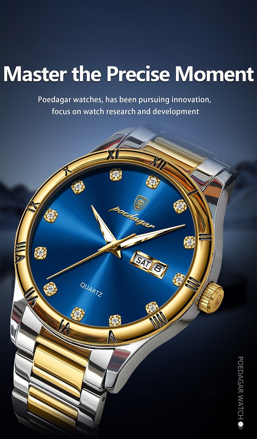 2025年 878 新作 多機能 メンズ レトロウォッチ ダブルカレンダー ナイトライト 防水 メンズ クォーツウォッチ  コレクション – $19.99 –P1