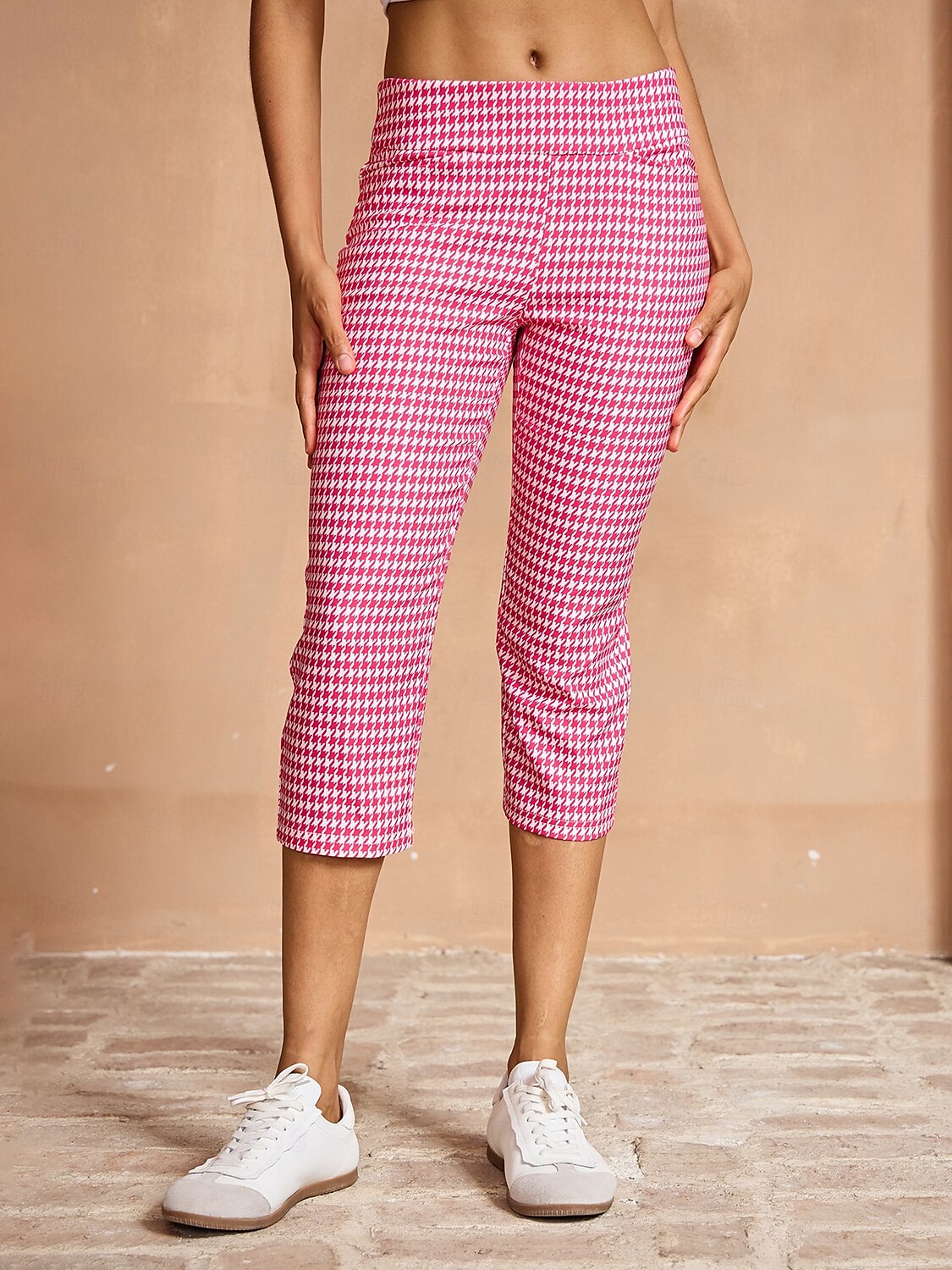 Dam Golfbyxor Yanrosa Svart Rosenröd Underdelar Golfkläder för damer Kläder Outfits Bär kläder 2025 - $79.99 –P1