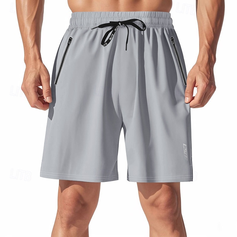 Homens calções atléticos Calção Shorts de Corrida Shorts de Academia Esporte Diário Secagem Rápida Alta elasticidade Confortável Bolsos Com Cordão Cintura elástica Tecido Curto Ginástica Casual de 2025 por $21.99 –P10