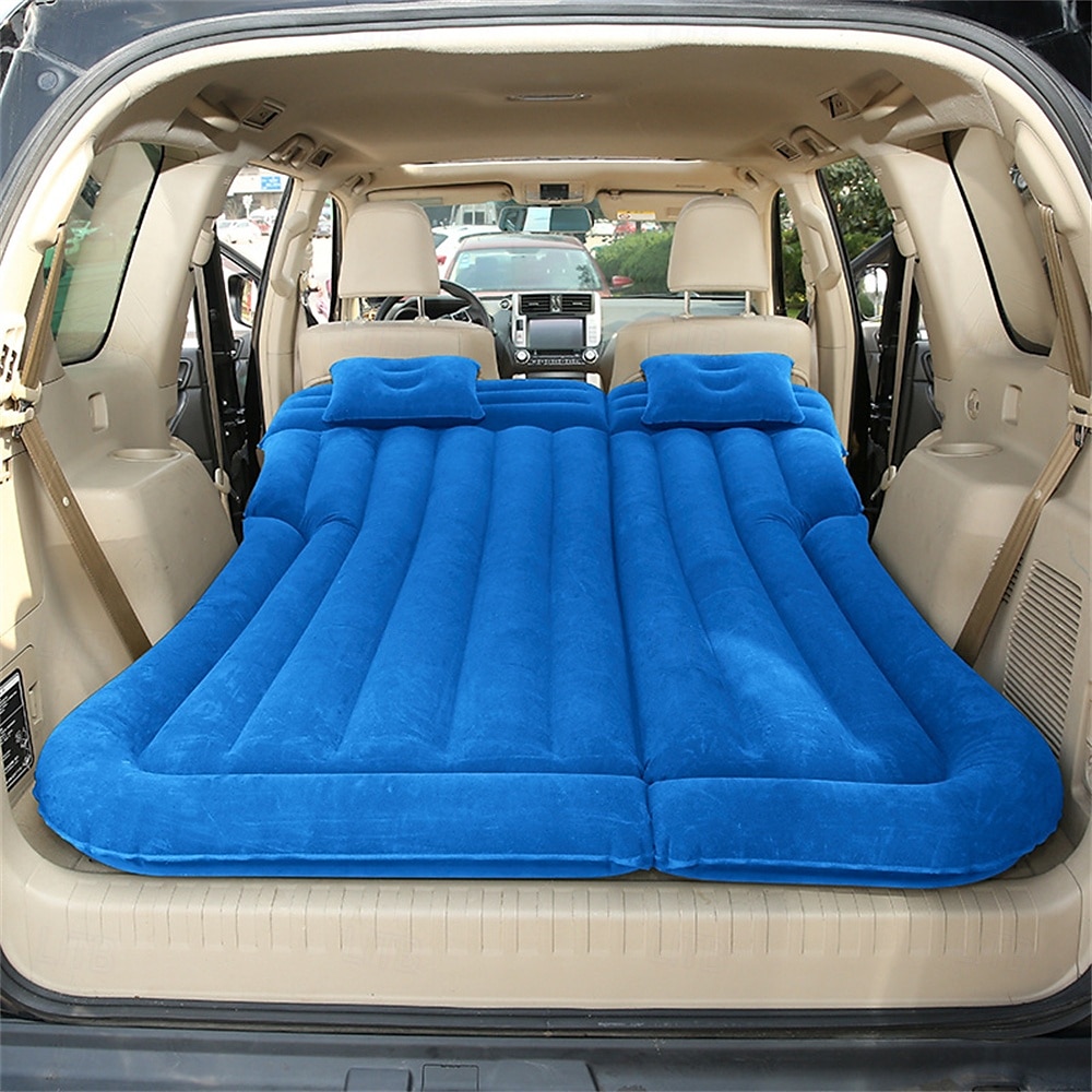 Colchón de aire para coche, colchón de aire multifuncional, para viajes al aire libre, camping, para Land Rover 5, con dos almohadas y bomba de aire. 2025 - $99.99 –P7