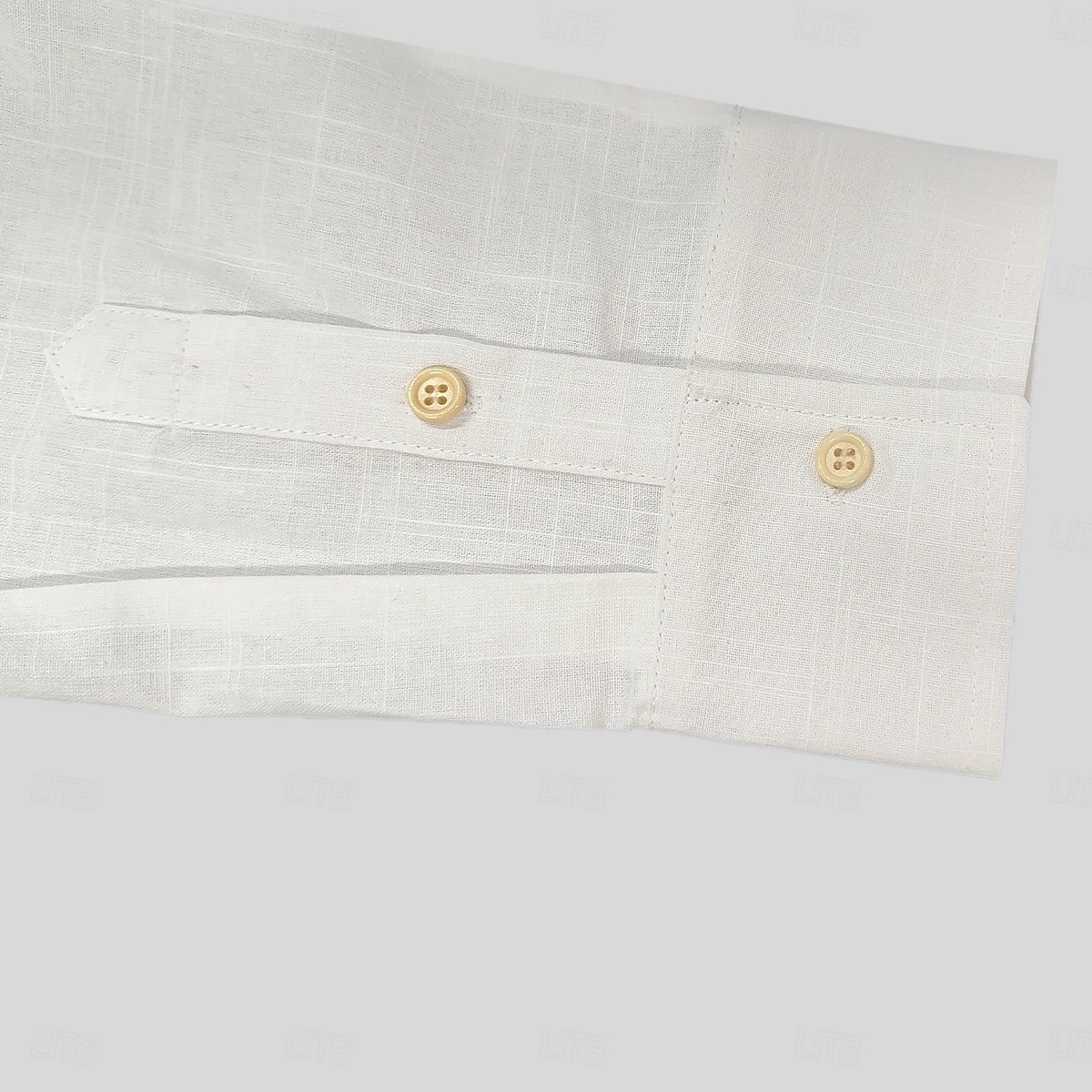Per uomo Camicia Camicia di lino Camicia Guayabera Camicia Estiva Camicia da Spiaggia Camicia con Bottoni Semplice Vacanza Casuale Bianco Manica Lunga Collo Camp Estate Primavera Abbigliamento Tasca del 2025 a $27.99 –P5
