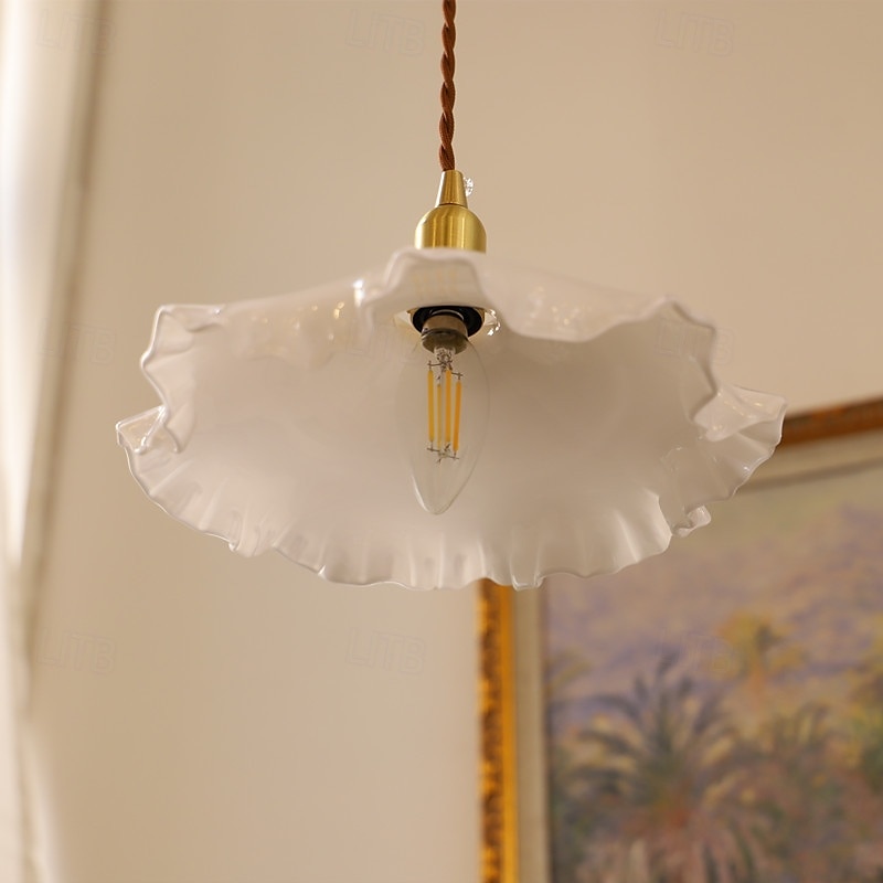 Lampadari a sospensione a LED, lampade a sospensione per soffitto, lampade a sospensione in vetro e ottone, paralume, lampadari per sala da pranzo, decorazione di lusso per soggiorno 110-240 V del 2025 a $229.99 –P2