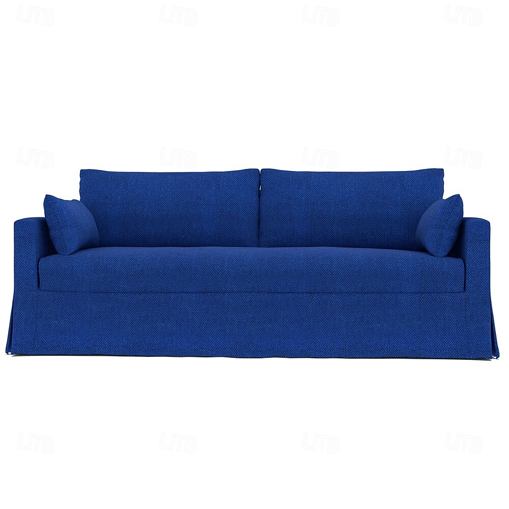 Sofabezug passend für Hyltarp-Sofa, einfarbig, gesteppte Polyester-Schonbezüge 2025 - $226.49 –P18