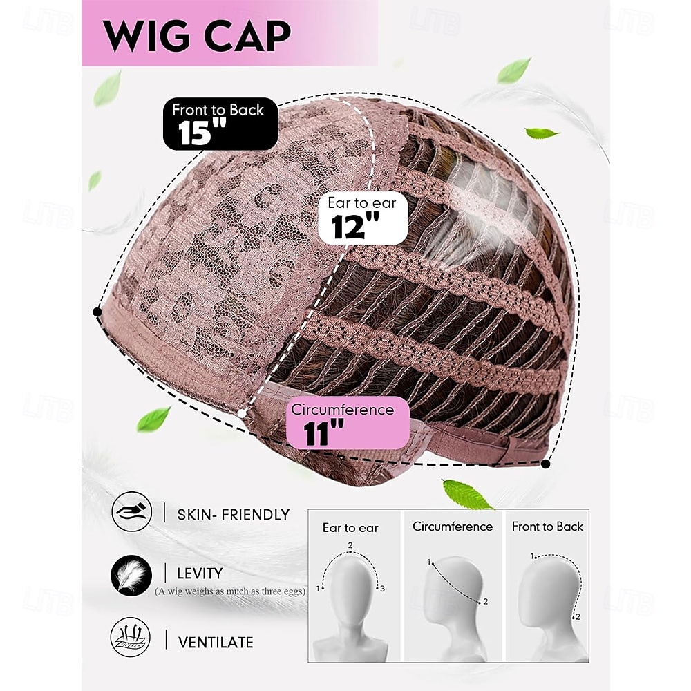 Blonde Bob Wigs for Women Synthetic Wig with Fringe 2025 - $25.99 –P6