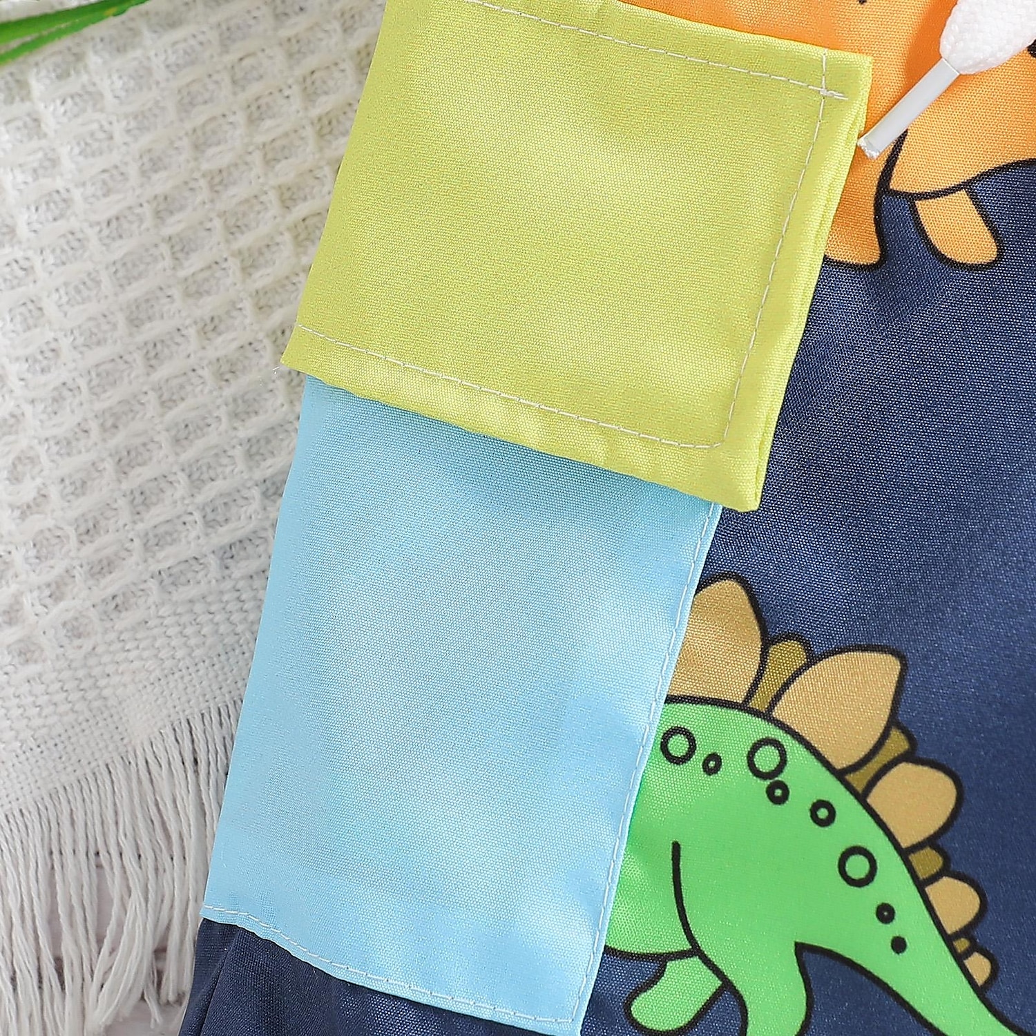 Baby Gutt One Piece Strandshorts utendørs Strand Barnas Dag Dyr Trykt mønster Grunnleggende Trykt mønster Badedrakter 4-7 år Sommer Blå 2025 - $17.99 –P2
