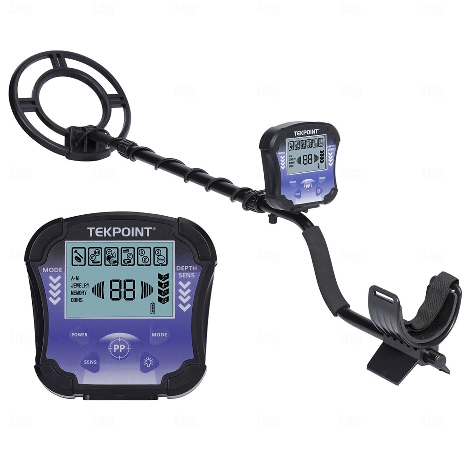 Handheld Underground Metal Detector - High-Precision LCD Smart Treasure Hunter for Archaeological & Outdoor Treasure Hunting 2025 - $412.19 –P3