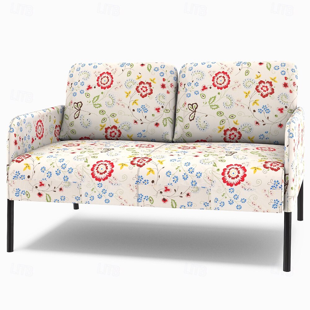 Sofföverdrag i 100 % bomull, lämpligt för Glostad-soffa, blommiga växter, vadderade överdrag 2025 - $140.99 –P5