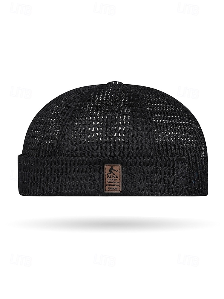 berretto da marinaio in rete traspirante da uomo – cappello estivo leggero e regolabile per attività all'aperto, streetwear e stile casual quotidiano del 2025 a $11.99 –P4