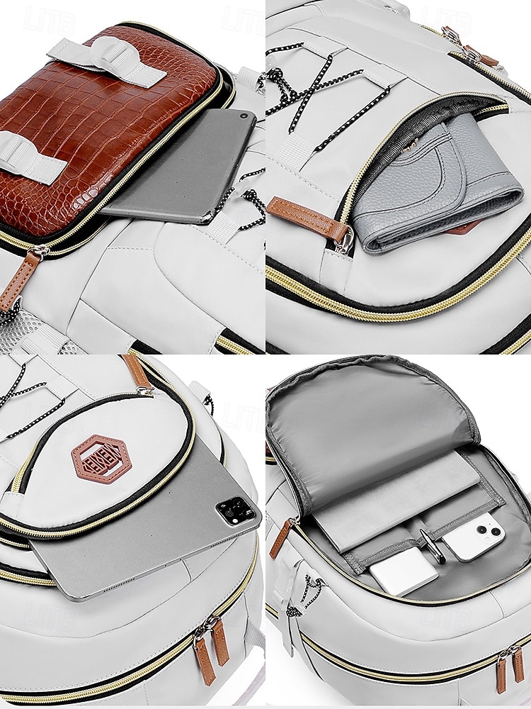 Herren-Rucksack mit großer Kapazität, USB-Ladefunktion und Schuhfach, wasserabweisender Oxford-Schulrucksack für Studenten und Outdoor-Reisen 2025 - $34.99 –P7