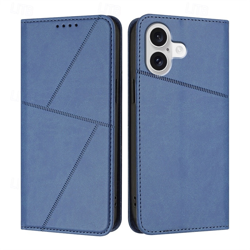 puhelin Etui Käyttötarkoitus Apple AirTag iPhone 16 Pro iPhone 16 Pro Max iPhone 15 Pro Max Plus iPhone 14 13 12 Pro Max Plus iPhone 13 12 11 Pro Max Lompakkokorttikotelo Läppäkotelo Iskunkestävä 2025 - $17.99 –P3