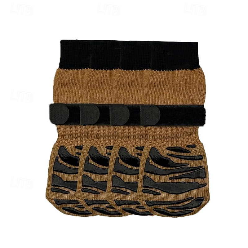 TigerToes Premium Non-Slip Dog Socks for Hardwood Floors - Extra-Thick Grip That Works Even When Twisted - Prevents Licking Slipping and Great for Dog Paw Protection 2025 - $13.99 –P6
