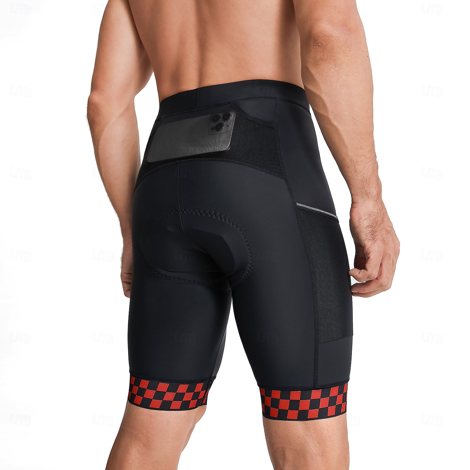 Arsuxeo Hombre Rayas Pantalones cortos de ciclismo de carretera Short interior ciclismo bicicleta Pantalones de Ciclismo Bicicleta Bermudas Mallas Leggings Moldeado al Cuerpo MTB Bicicleta Montaña 2026 - $33.99 –P7