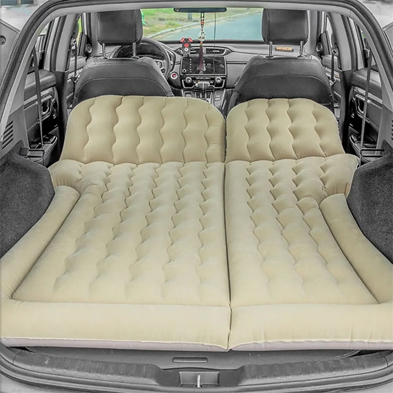 Portable SUV Travel Air Mattress Cushion Inflatable Car Bed Mattress Car Camping Mattress with 2 Pillows Outdoor Camping Cushion 2025 - $79.99 –P1