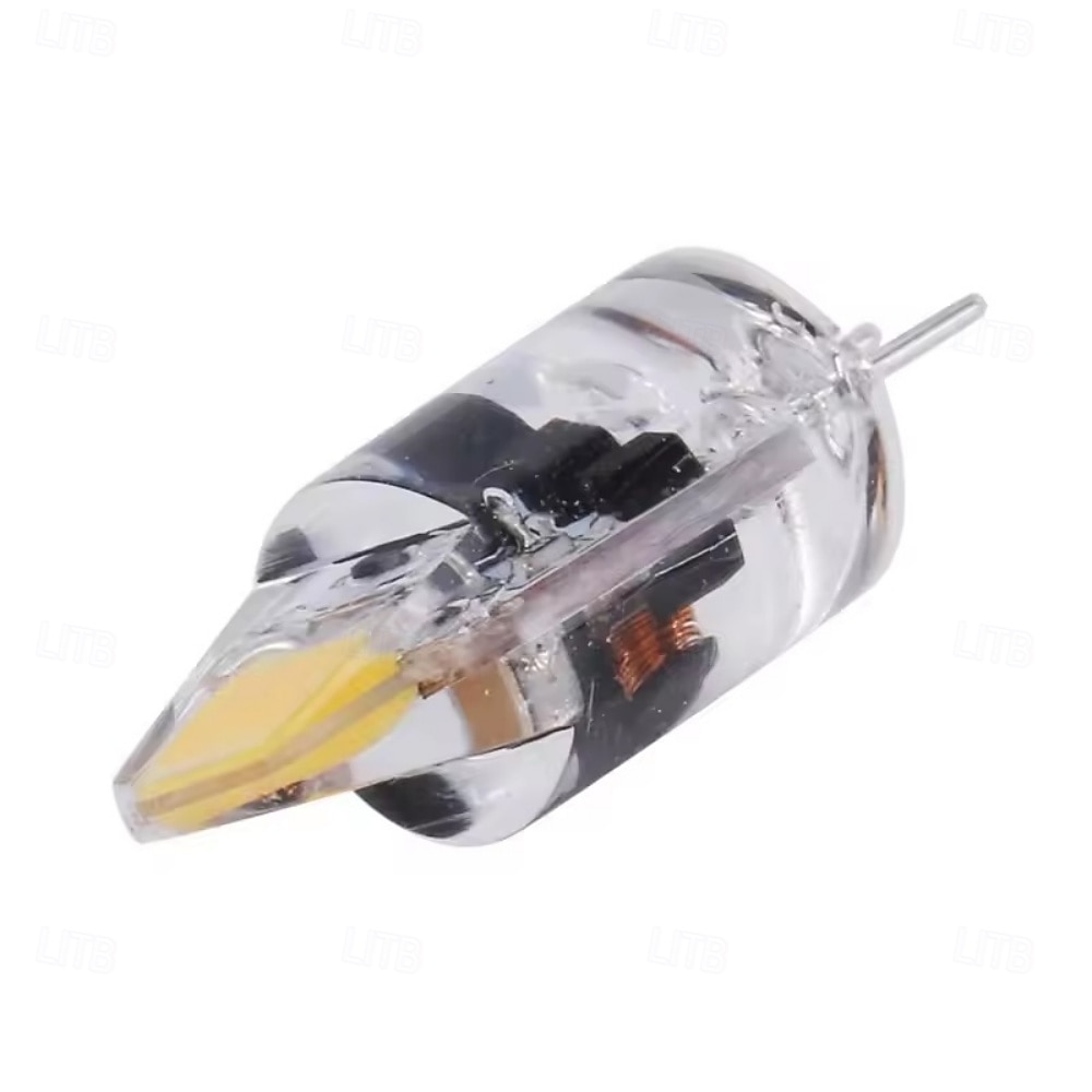 נורות לד G4 AC/DC12V-24V 2W ניתן לעמעום נורת G4 דו-פינית T3 JC בבסיס שווה ערך לנורת הלוגן G4 של 20W לבן לבן חם לנברשת קריסטל 10 יחידות 2025 - $32.99 –P1