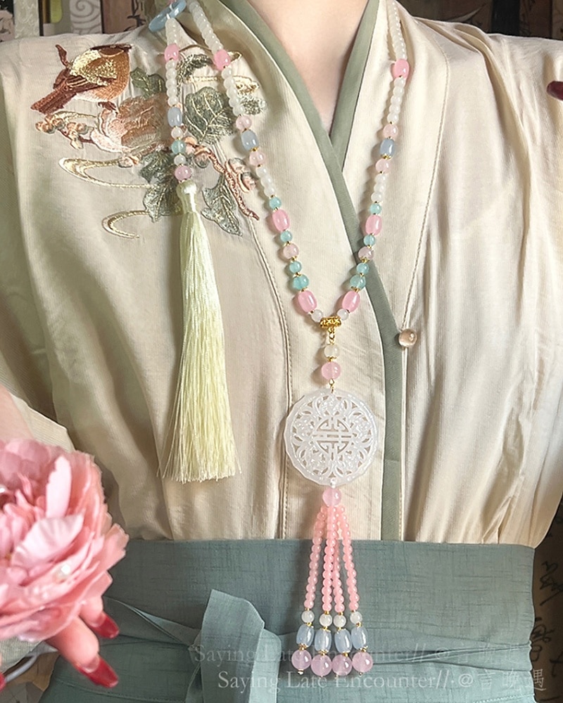1 pièce Collier For Femmes Rue Quotidien Pierre Longue de 2025 ? $12.49 –P2