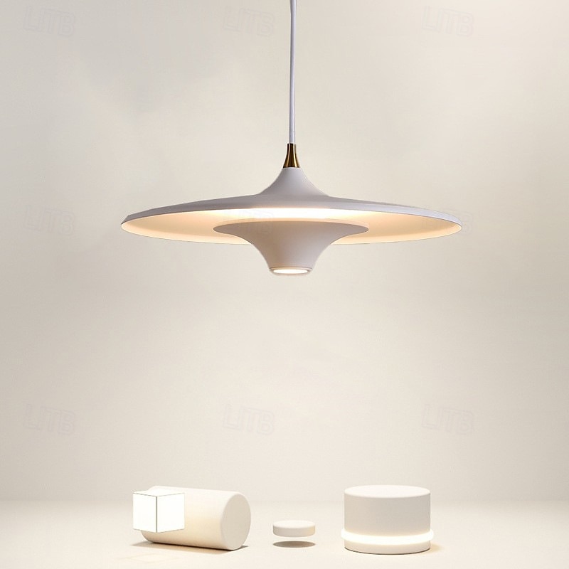 Lampada a sospensione a LED da 35 cm, moderna lampada a sospensione per isola cucina, illuminazione a sospensione regolabile per isola cucina, lampadario a LED nero oro per sala da pranzo, camera da del 2025 a $189.99 –P2