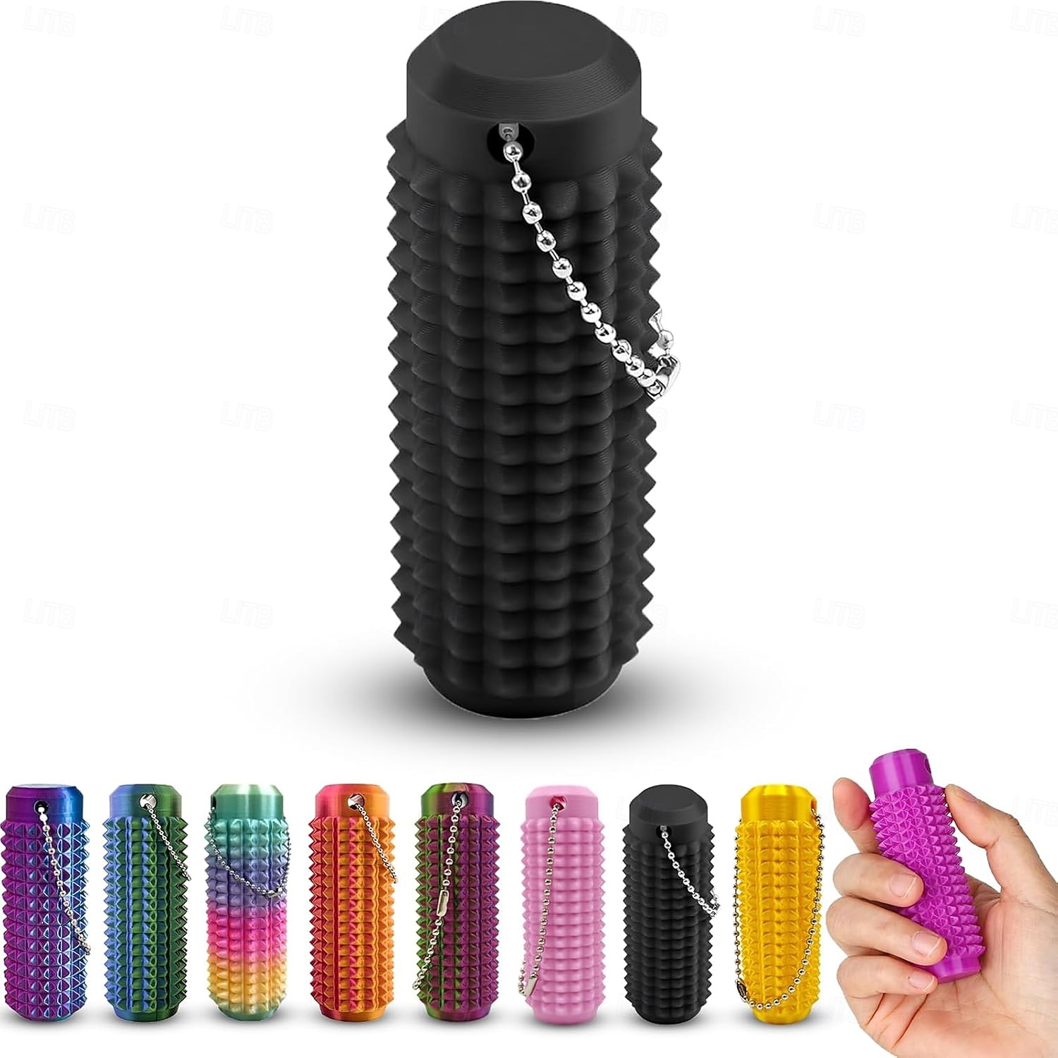 3D nyomtatott kis ouchies fájdalomcsillapító fidget kulcstartó, szorongásoldó fájdalomcsillapító bumpy fidget fájdalomcsillapító fidget játékok újdonság ajándékok barátoknak 2025 - $6.99 –P11