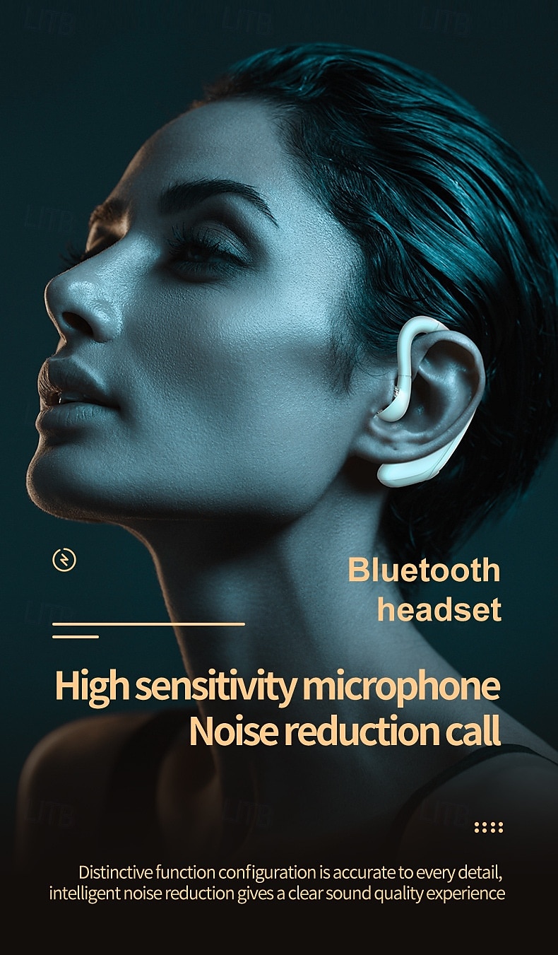 2025年 M-800 Bluetooth 5.0 ワイヤレスイヤーフックイヤフォン – TWS スポーツヘッドフォン HiFi ステレオ、低遅延、自動ペアリング、ノイズリダクションマイク iOS Android 用  コレクション – $25.99 –P11